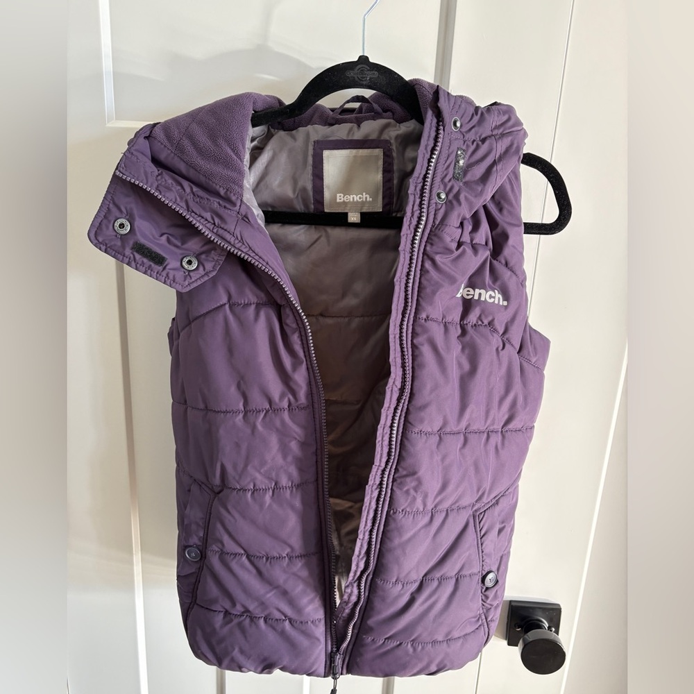 Bench Purple Puffer Vest - Picture 4 of 4